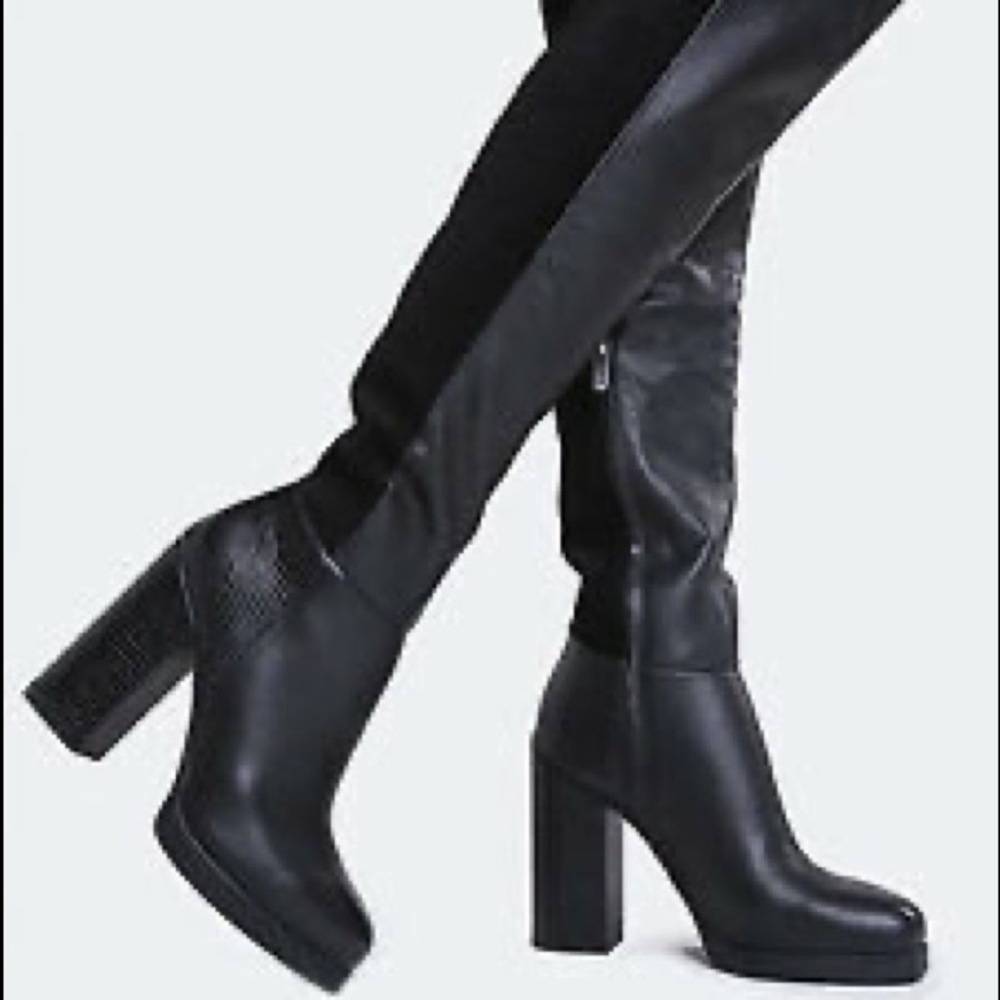 Sam Edelman Howell Over Knee Boots Leather